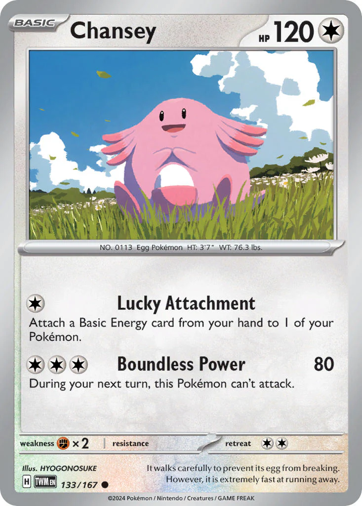 Twilight Masquerade 133 Chansey