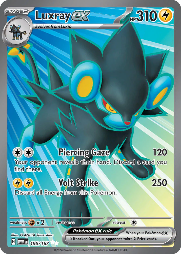 Twilight Masquerade 195 Luxray ex