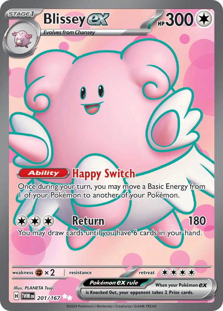 Twilight Masquerade 201 Blissey ex