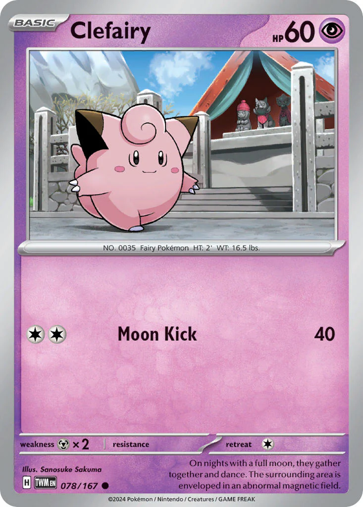 Twilight Masquerade 078 Clefairy