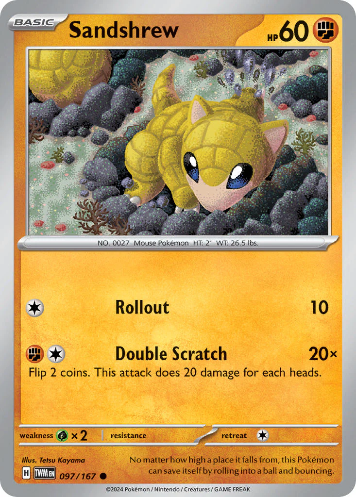Twilight Masquerade 097 Sandshrew