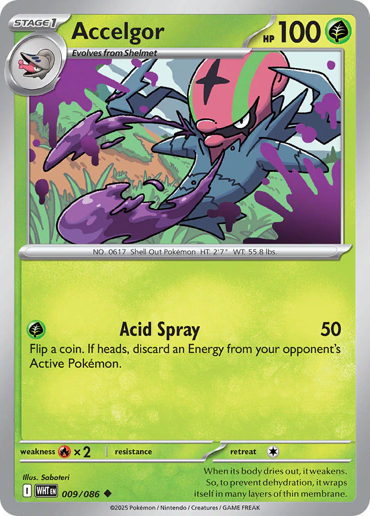White Flare 009 Accelgor