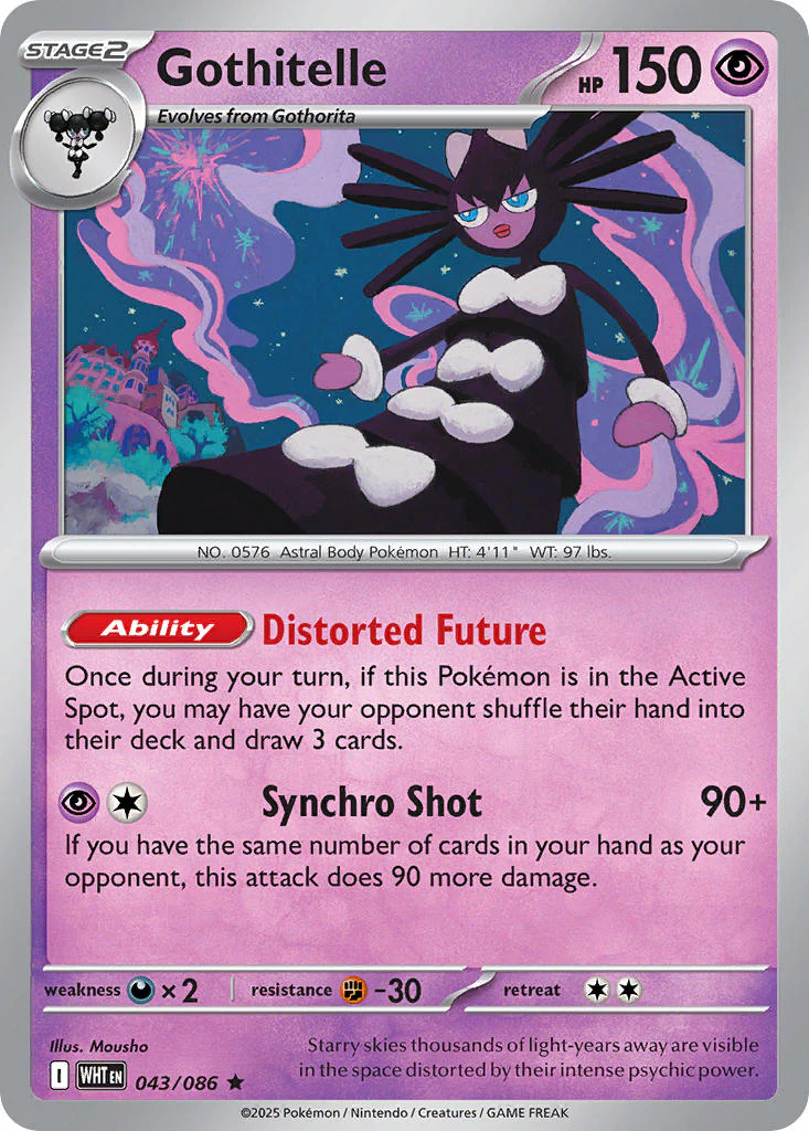 White Flare 043 Gothitelle
