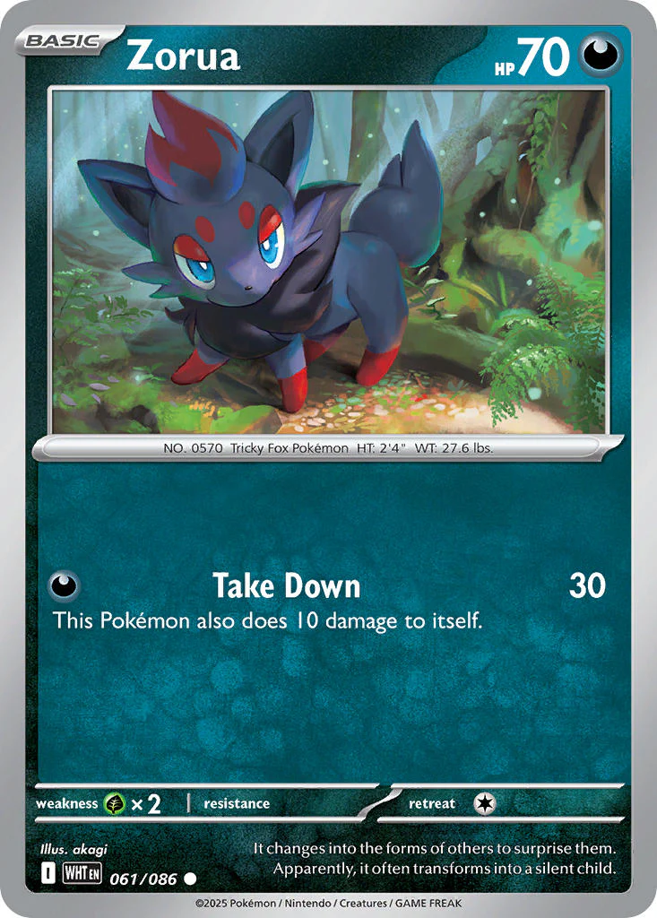 White Flare 061 Zorua