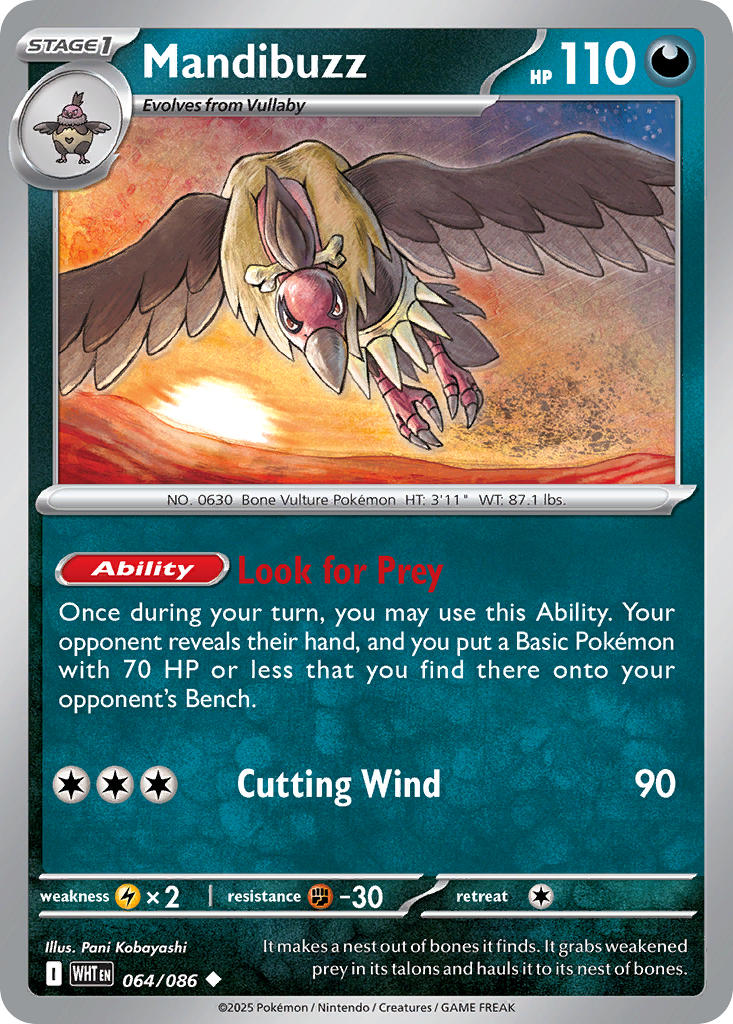 White Flare 064 Mandibuzz