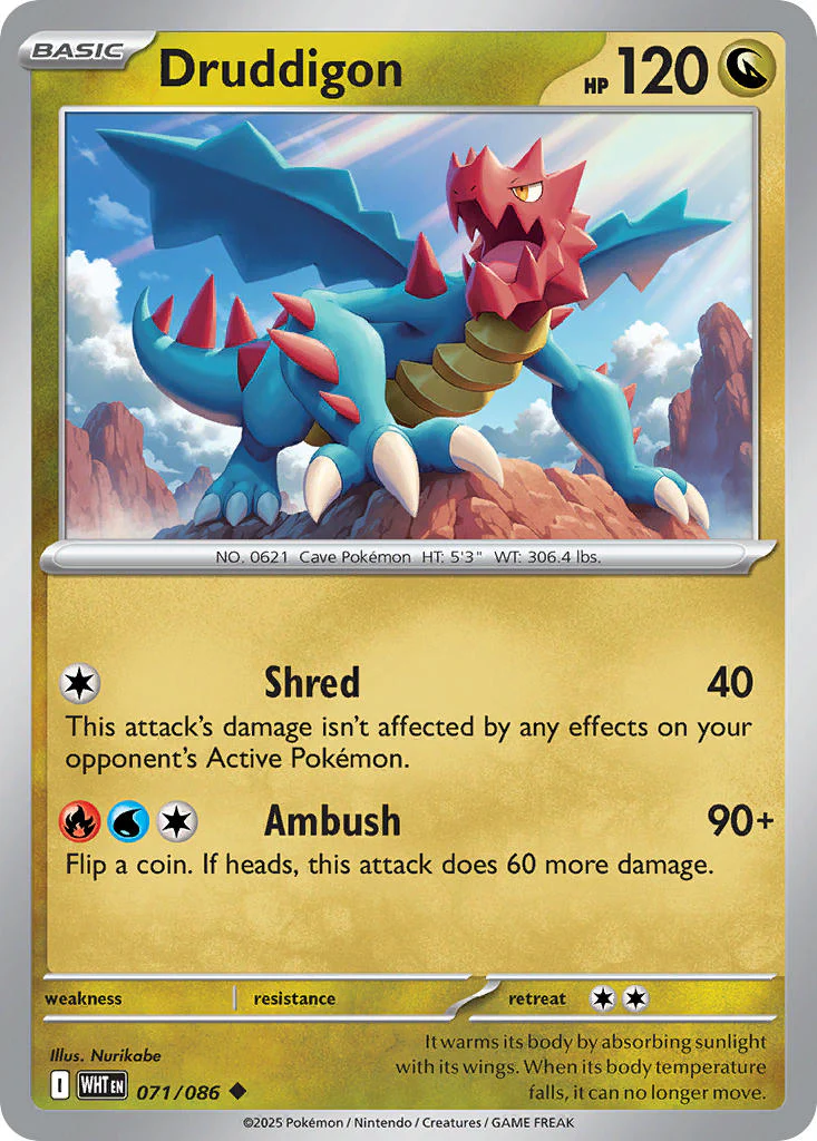 White Flare 071 Druddigon