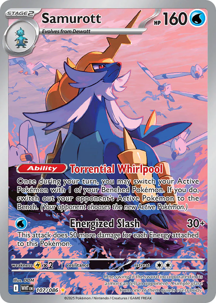White Flare 107 Samurott