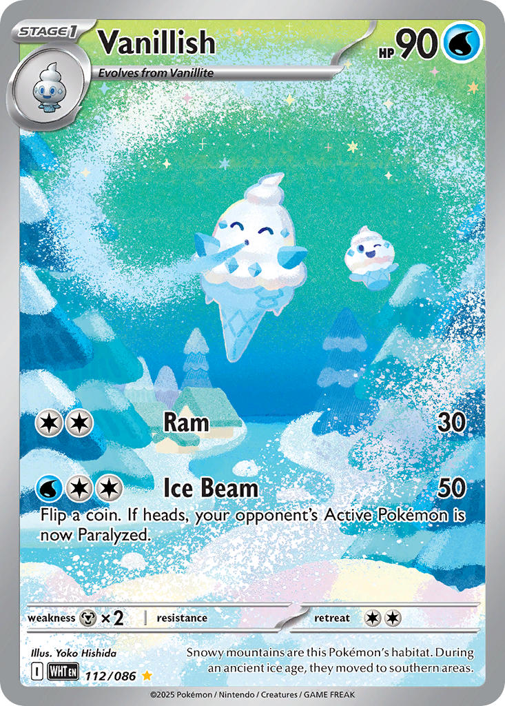 White Flare 112 Vanillish