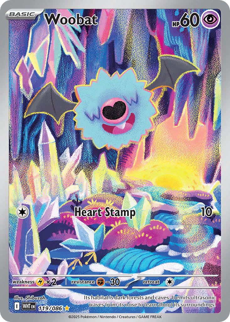 White Flare 119 Woobat
