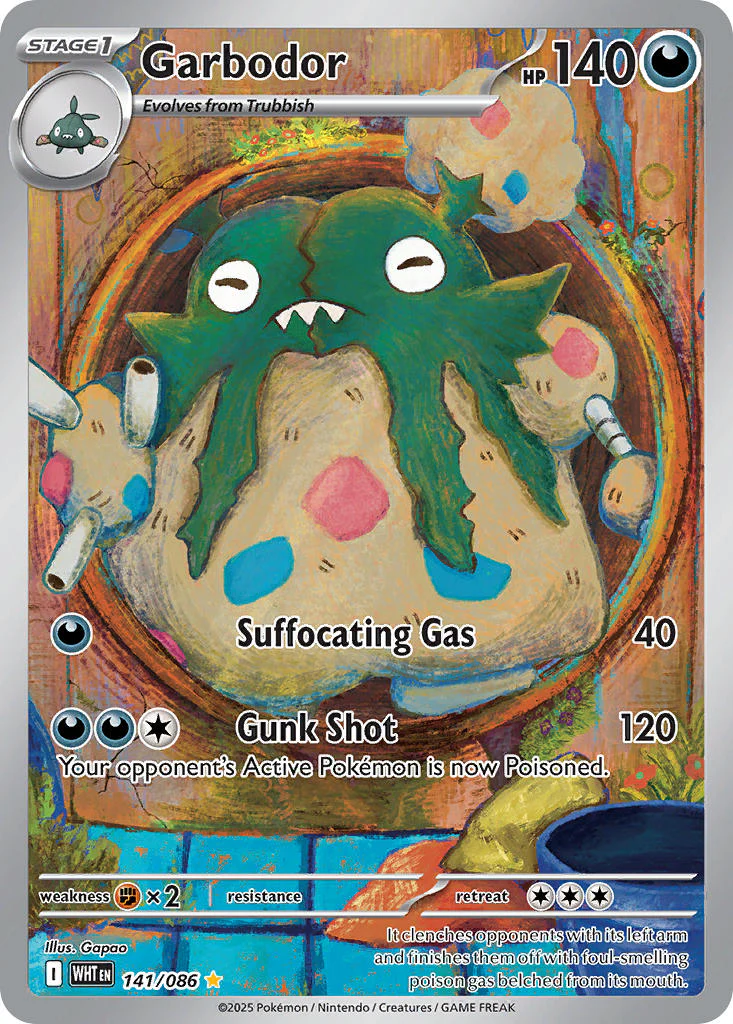 White Flare 141 Garbodor
