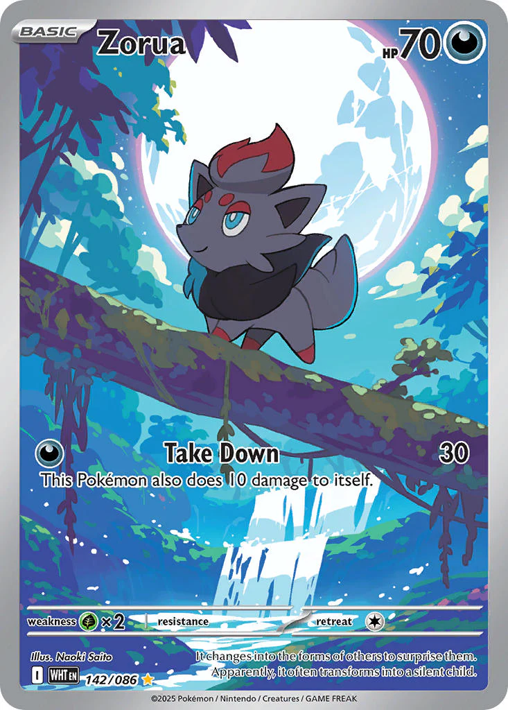 White Flare 142 Zorua