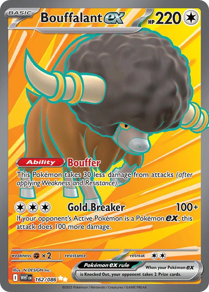 White Flare 162 Bouffalant ex