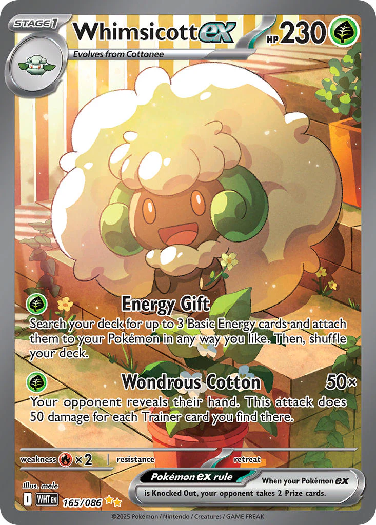 White Flare 165 Whimsicott ex
