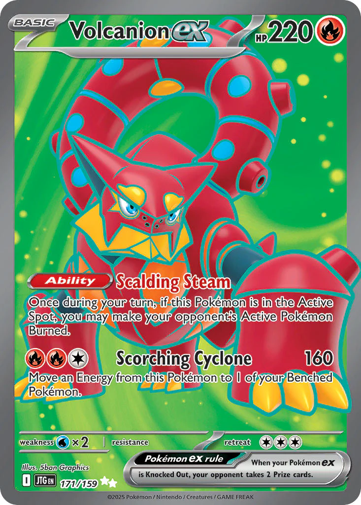 Journey Together 171 Volcanion ex