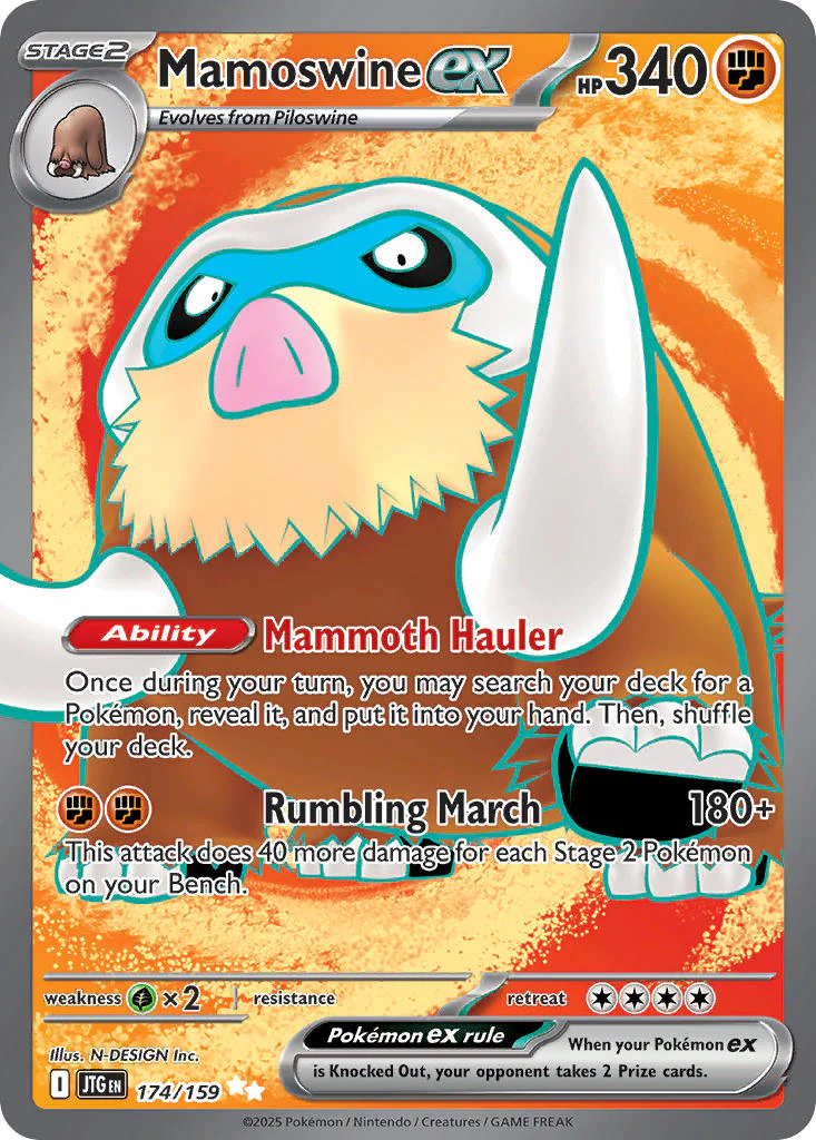 Journey Together 174 Mamoswine ex