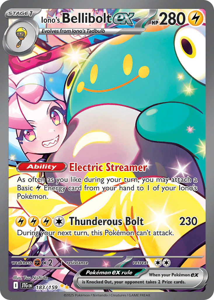 Journey Together 183 Iono's Bellibolt ex