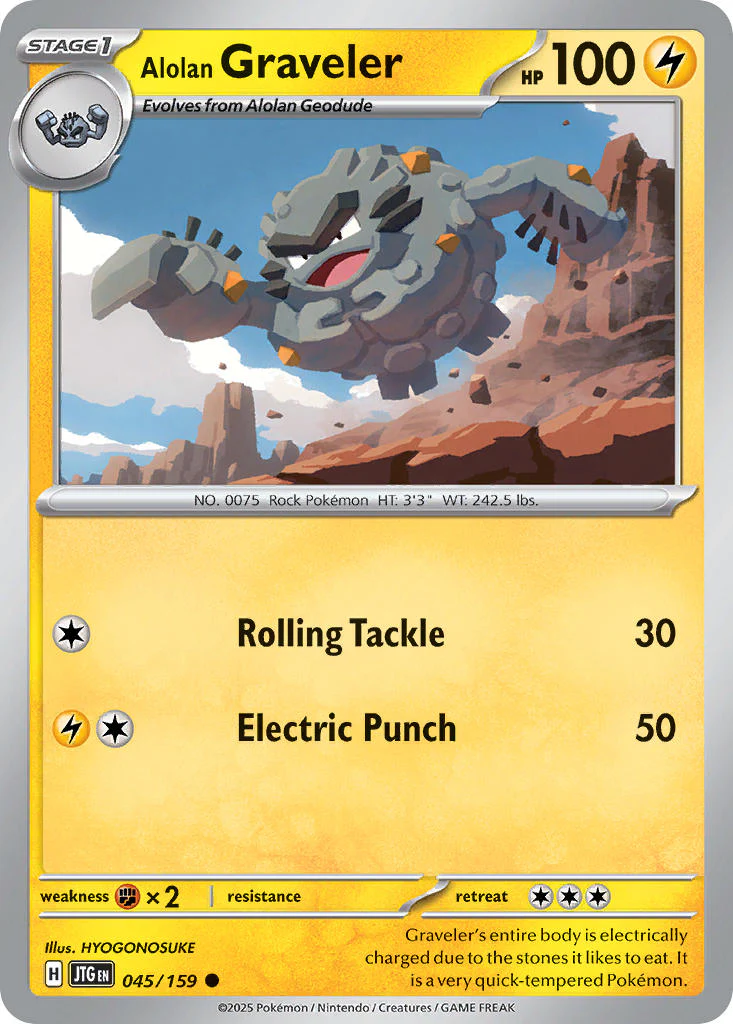 Journey Together 045 Alolan Graveler