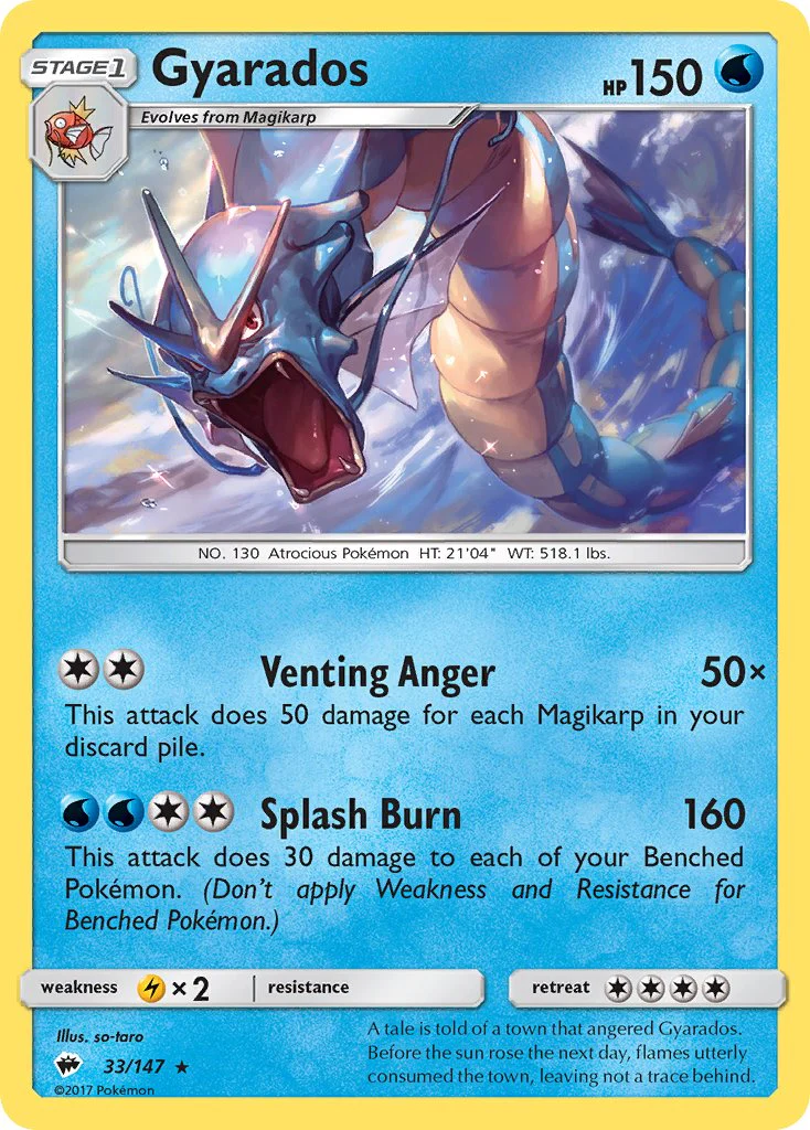 Burning Shadows 033 Gyarados