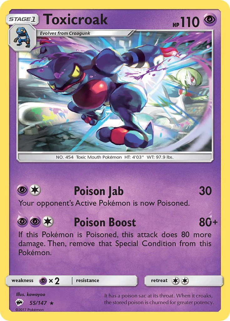 Burning Shadows 055 Toxicroak