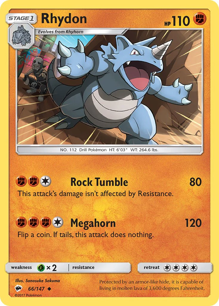 Burning Shadows 066 Rhydon