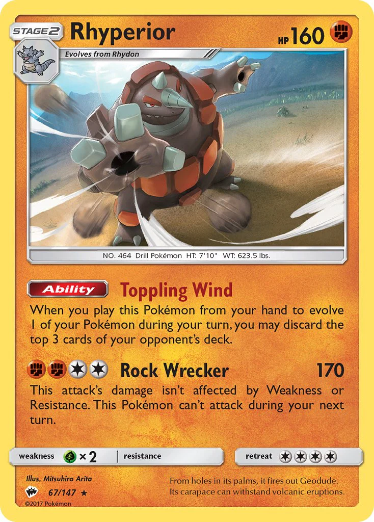 Burning Shadows 067 Rhyperior