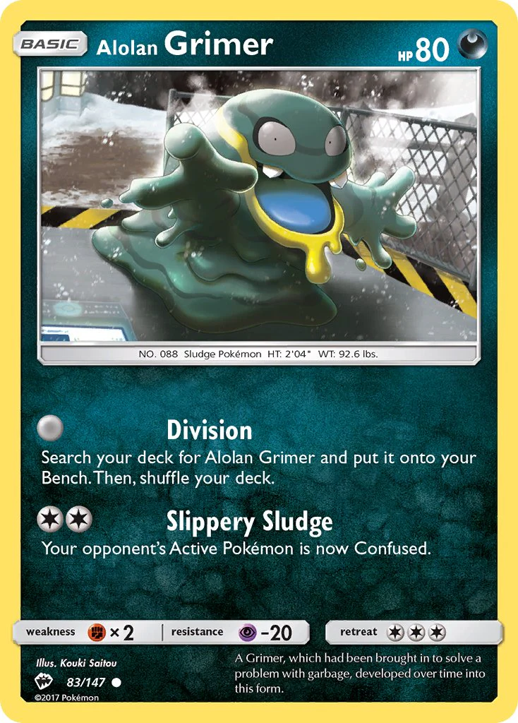 Burning Shadows 083 Alolan Grimer