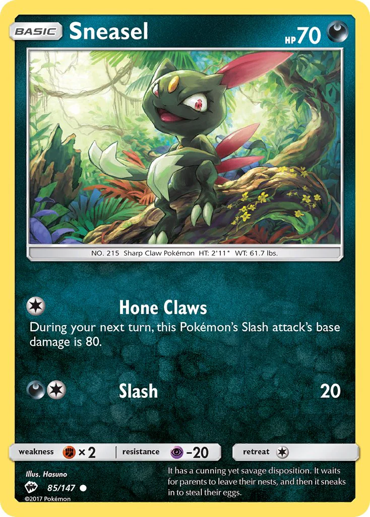 Burning Shadows 085 Sneasel