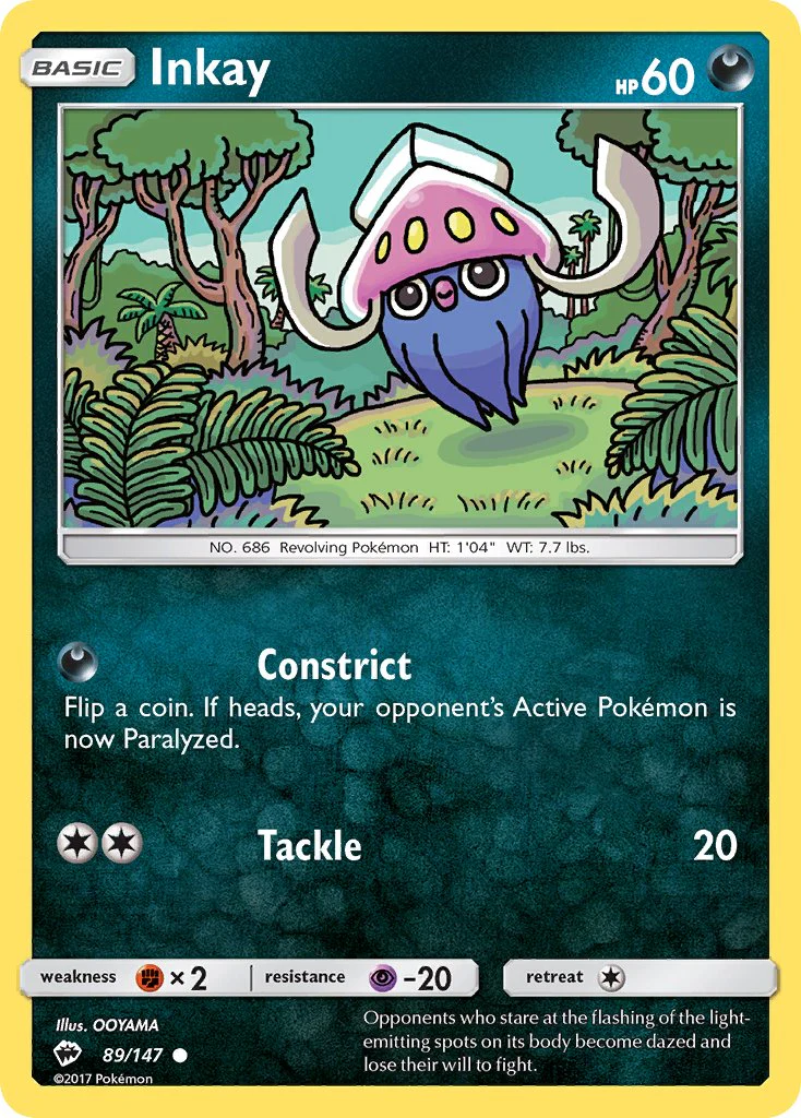 Burning Shadows 089 Inkay