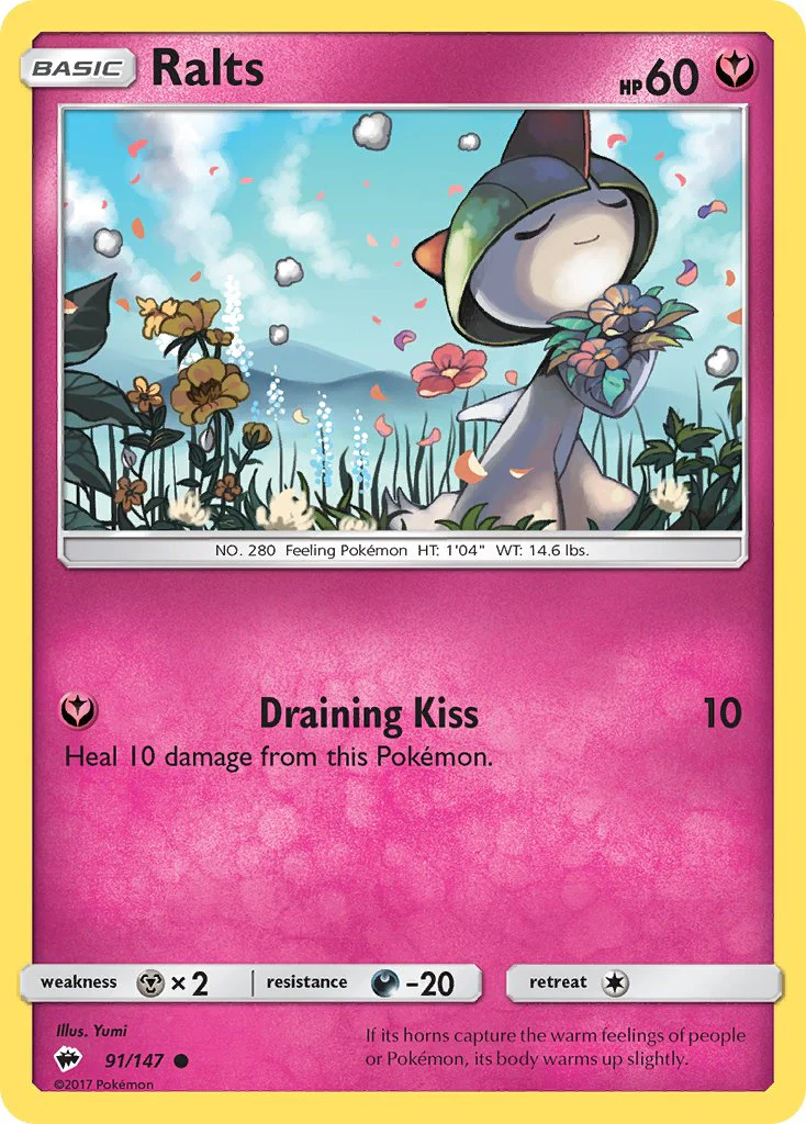 Burning Shadows 091 Ralts