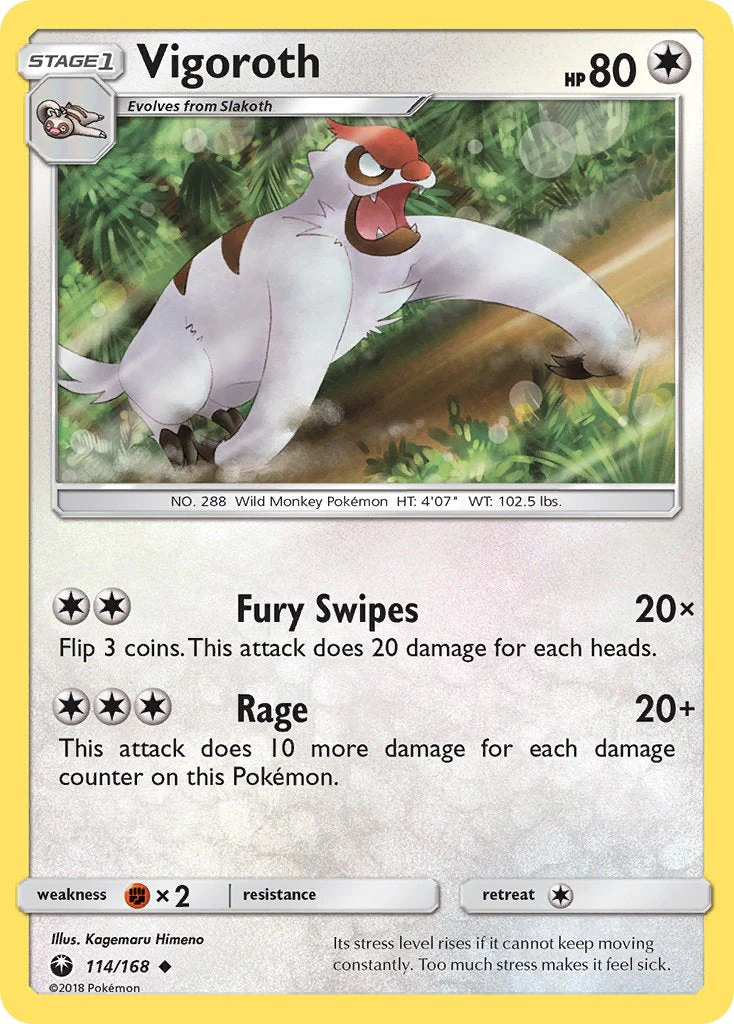 Celestial Storm 114 Vigoroth