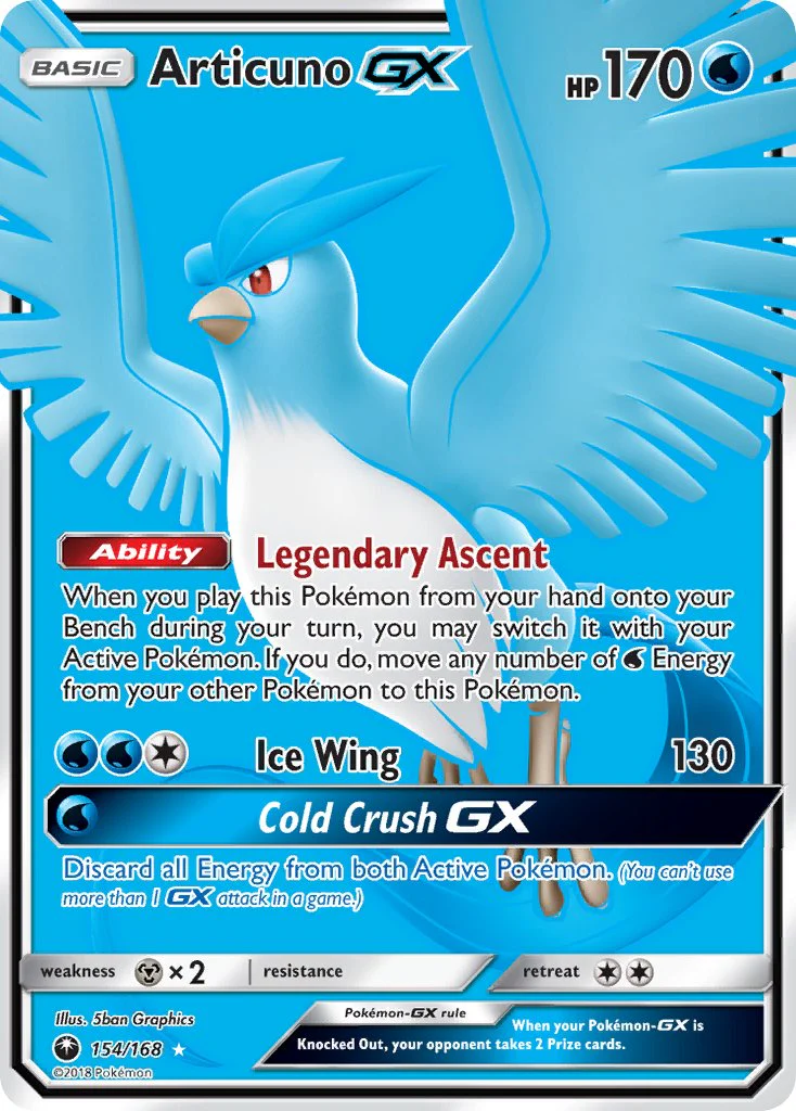 Celestial Storm 154 Articuno-GX