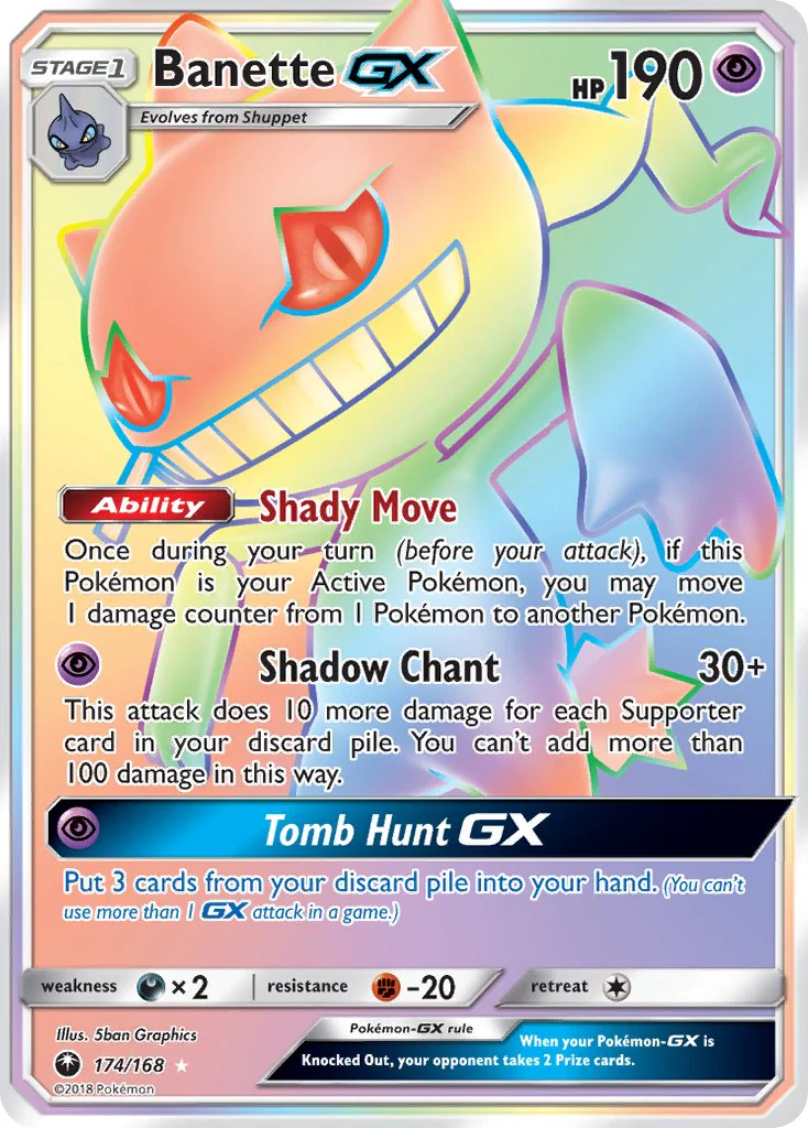 Celestial Storm 174 Banette-GX