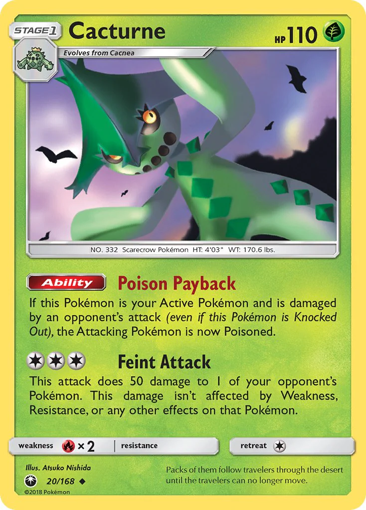 Celestial Storm 020 Cacturne