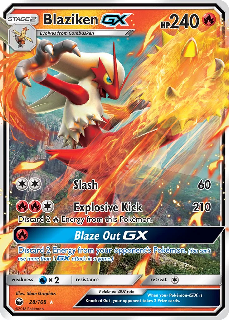 Celestial Storm 028 Blaziken-GX