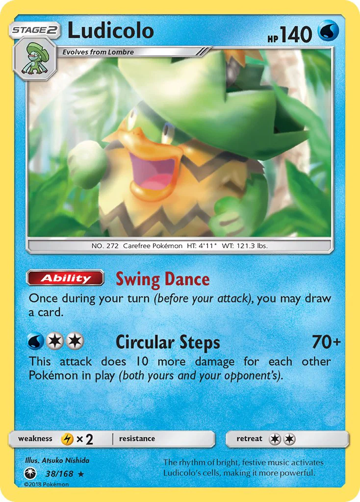 Celestial Storm 038 Ludicolo