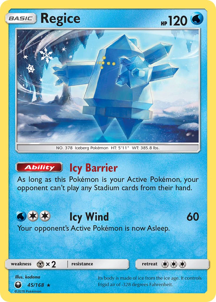 Celestial Storm 045 Regice