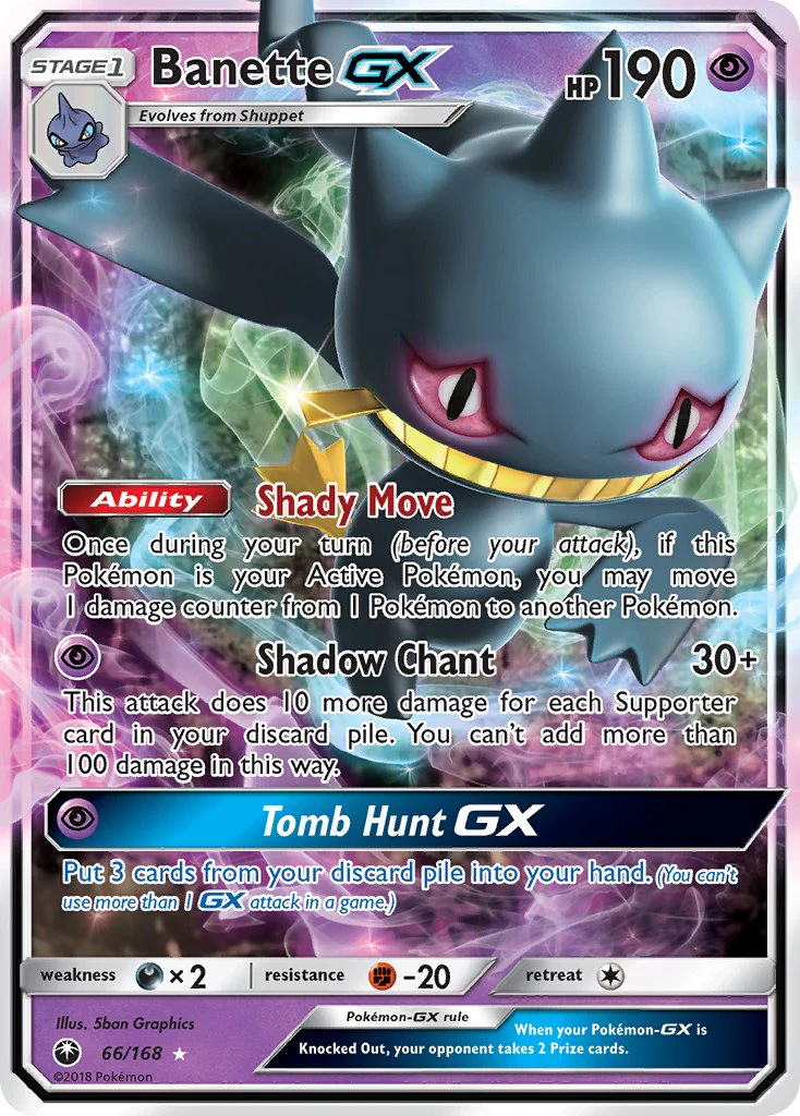 Celestial Storm 066 Banette-GX