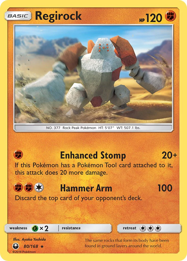 Celestial Storm 080 Regirock
