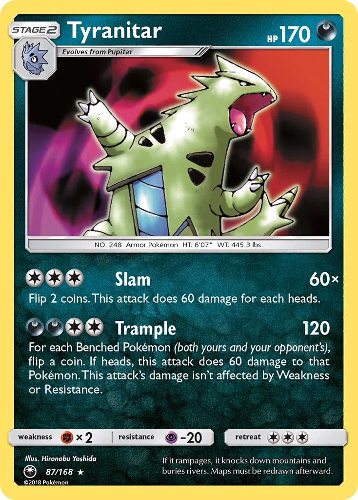 Celestial Storm 087 Tyranitar