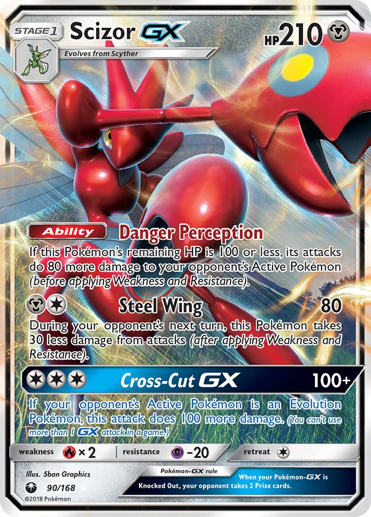 Celestial Storm 090 Scizor-GX