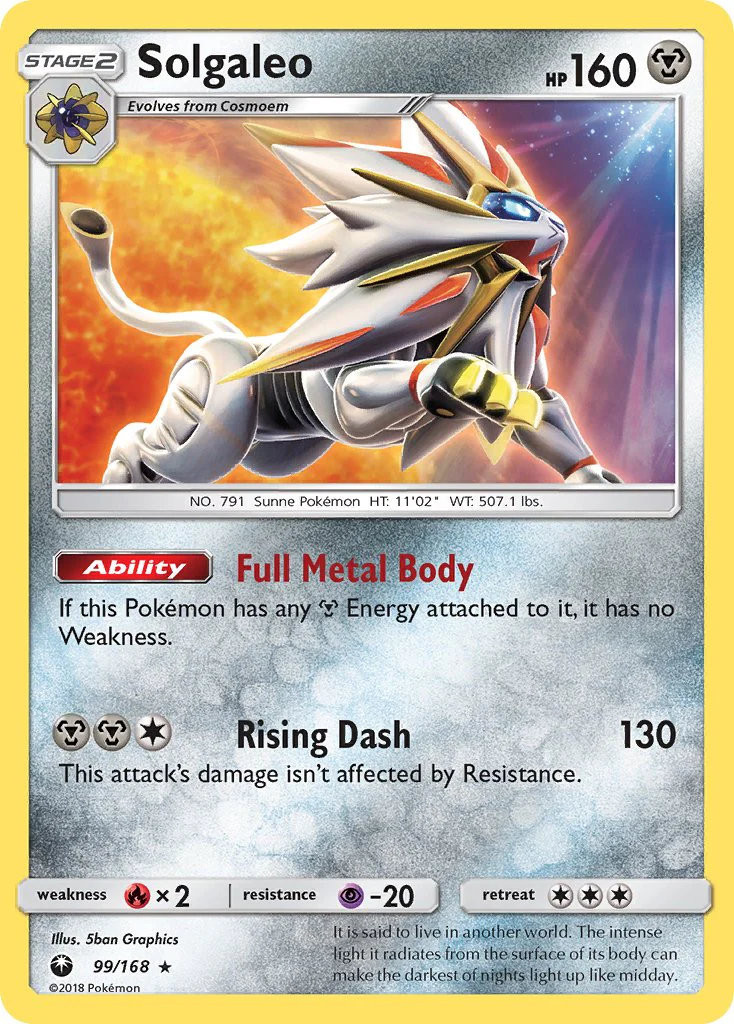 Celestial Storm 099 Solgaleo