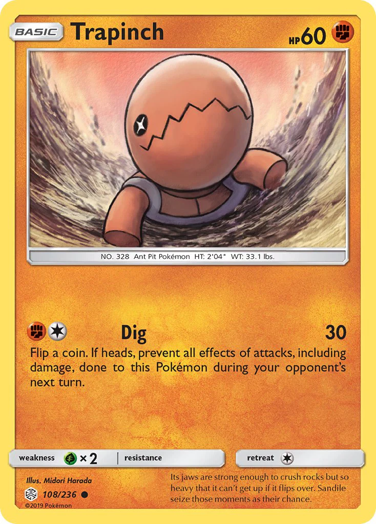 Cosmic Eclipse 108 Trapinch