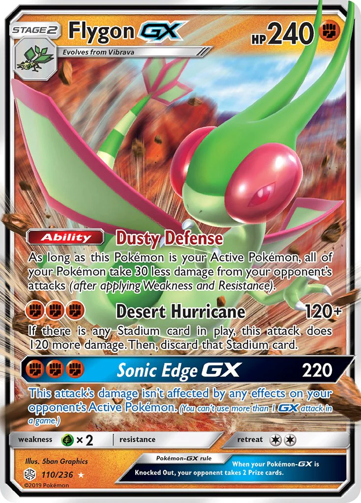 Cosmic Eclipse 110 Flygon-GX