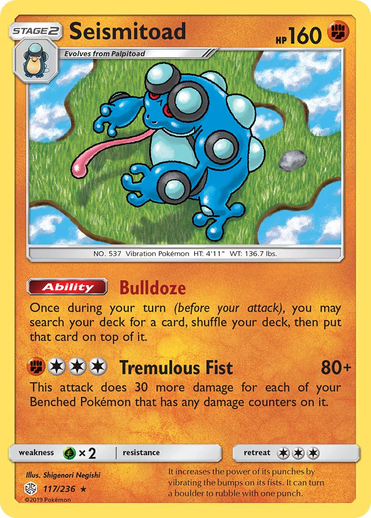 Cosmic Eclipse 117 Seismitoad