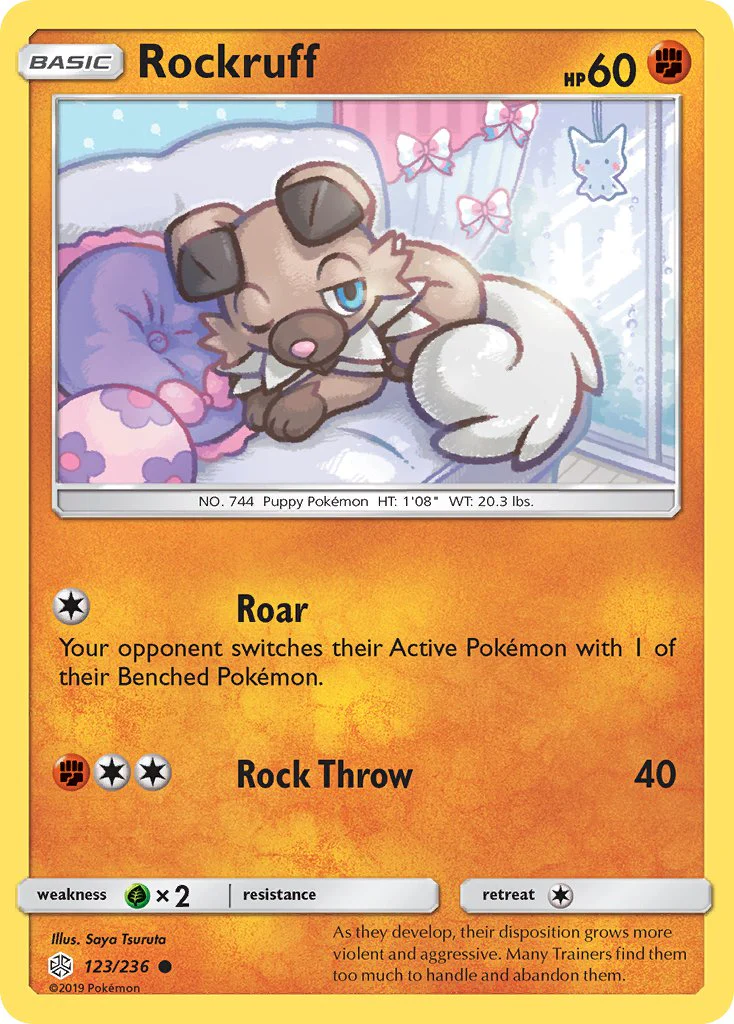Cosmic Eclipse 123 Rockruff