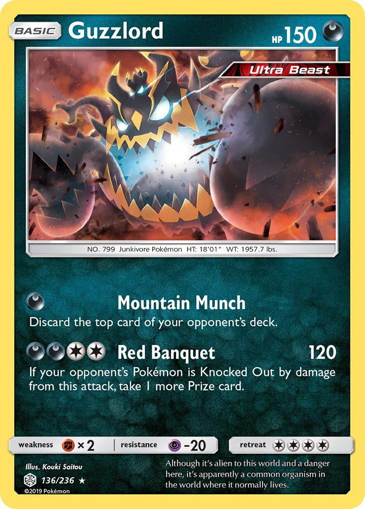 Cosmic Eclipse 136 Guzzlord