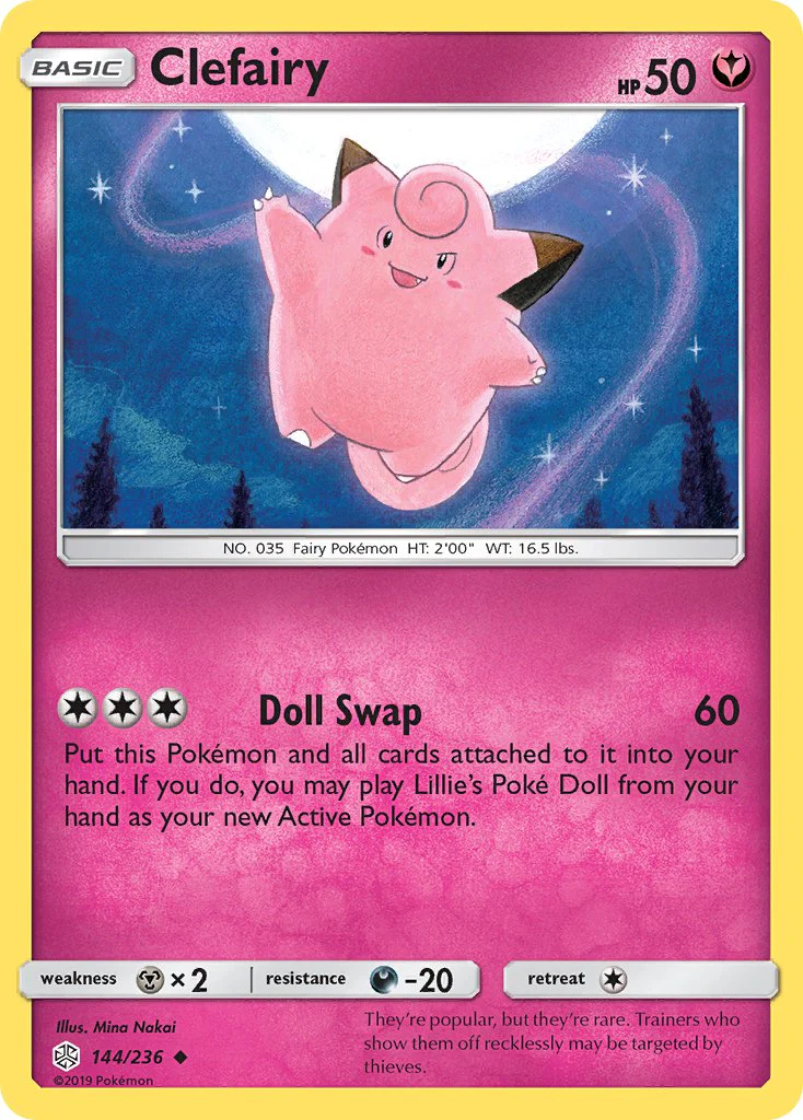 Cosmic Eclipse 144 Clefairy