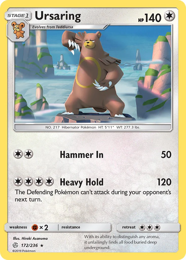 Cosmic Eclipse 172 Ursaring