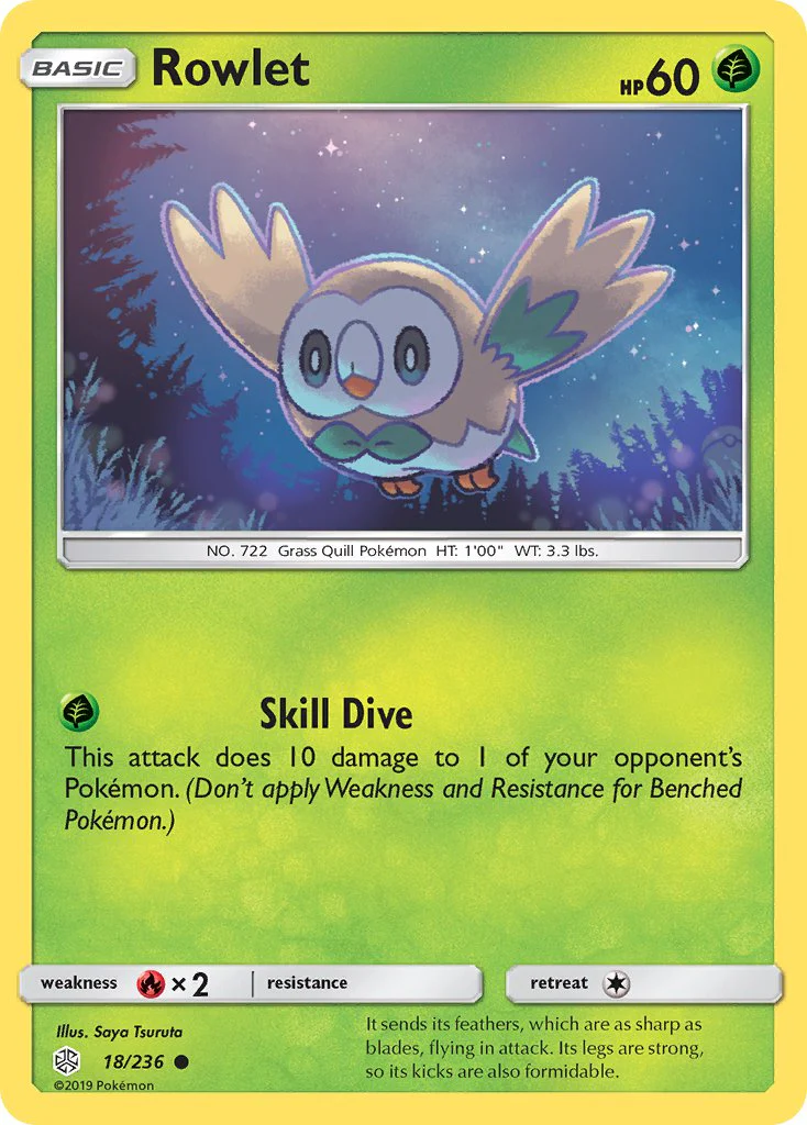 Cosmic Eclipse 018 Rowlet