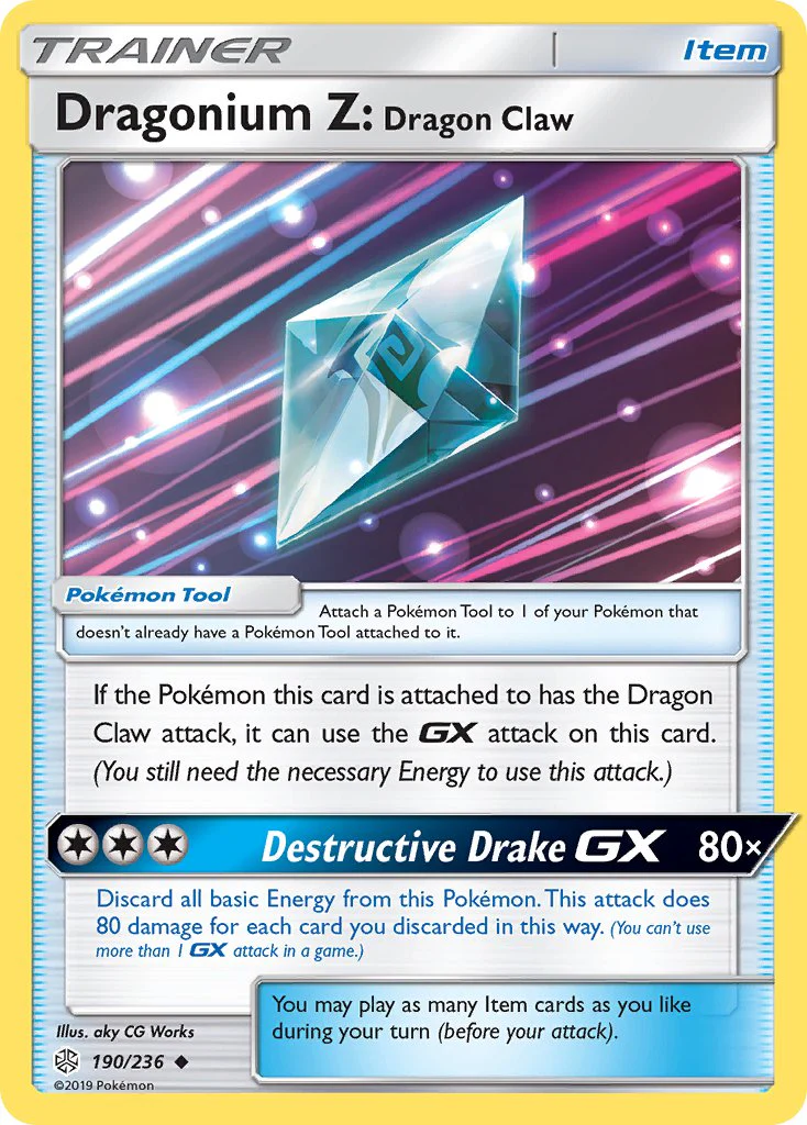 Cosmic Eclipse 190 Dragonium Z: Dragon Claw